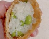 余った枝豆で、枝豆いなり寿司作り方2写真