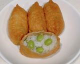余った枝豆で、枝豆いなり寿司作り方3写真