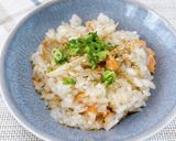 鮭と舞茸の塩出汁炊き込みご飯作り方5写真