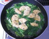 ✿小松菜とがんものスープ煮✿作り方5写真
