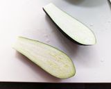 5分で副菜！レンチンでなすのポン酢かけ作り方1写真