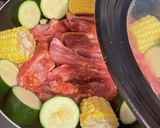 スペアリブと野菜のスパイシー焼き作り方5写真