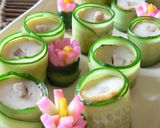✿ ❀ ✿ かまぼこのお花 ✿ ❀ ✿作り方6写真