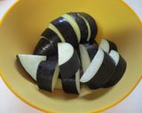 レンジで簡単！茄子の梅昆布おかか和え作り方1写真