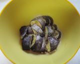 レンジで簡単！茄子の梅昆布おかか和え作り方2写真