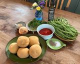 ギリシャ料理　インゲン豆のトマト煮作り方1写真