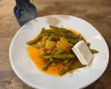 ギリシャ料理　インゲン豆のトマト煮作り方8写真