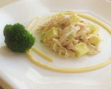 鶏むね肉とチーズのわさびマヨネーズサラダ作り方7写真
