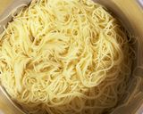 さんまとトマトのパスタ作り方4写真