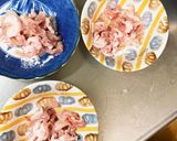 きな粉ピリ辛味噌味豚こま大根青椒肉絲風作り方3写真