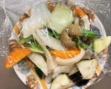 きな粉ピリ辛味噌味豚こま大根青椒肉絲風作り方12写真