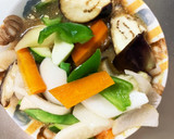 きな粉トマトすき焼風豚こま大根青椒肉絲風作り方13写真