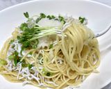 しらすおろし柚子胡椒パスタ作り方6写真