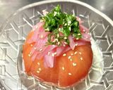大葉香るトマトサラダ〜目と美肌応援作り方9写真