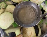 味噌汁 なすとオクラ、ちくわや油揚げ作り方7写真