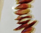 ナスとオクラ、みょうがの冷やし汁作り方3写真