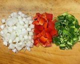 簡単☆絶品！野菜たっぷり本格ガパオライス作り方1写真