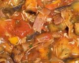 ナスとベーコンの万能トマトソースでパスタ作り方4写真