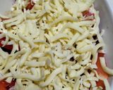 トマトとサバ缶のチーズ焼き♪マヨ付き作り方3写真