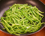 料理の技➀ちくわとピーマンのきんぴら作り方2写真