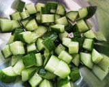 きゅうりとトマトのバルサミコ作り方1写真