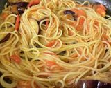 生トマトとなすのパスタ作り方6写真