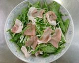 水菜と豚肉の重ね煮作り方2写真