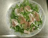 水菜と豚肉の重ね煮作り方3写真