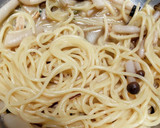 和風しめじのパスタ♪松茸のお吸い物使い♡作り方4写真