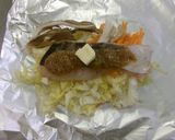 たらと白菜の味噌バターホイル焼き作り方4写真