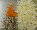 白菜のそぼろあんかけ作り方1写真