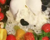 ブッラータがとろけるトマトバジルパスタ作り方2写真