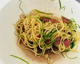 ウインナーとねぎの和風パスタ作り方6写真