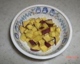 薩摩芋入り☆小豆マーブルパン作り方2写真