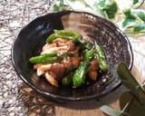 ししとうとしめじのごま味噌炒め作り方7写真