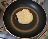 餅入りホットケーキ作り方7写真