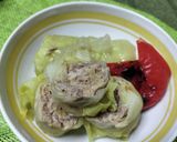 大豆ミート入りロールキャベツ♪作り方7写真