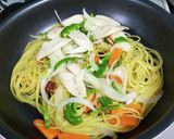 フライパンひとつでナポリタン作り方4写真