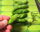 ししとうの卵とじ作り方1写真