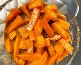 漬時間無きな粉洋風味噌甘酢味人参浅漬け作り方7写真