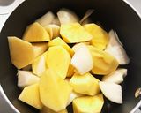 肉じゃが(ひき肉)作り方1写真
