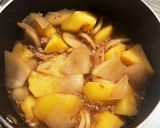 肉じゃが(ひき肉)作り方2写真