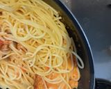 ツナとトマトのクリームパスタ作り方4写真