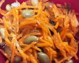 【業スー】キャロットラペin大豆の田舎煮作り方2写真