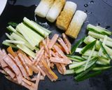 簡単!シャウエッセンホットチリちくわ作り方1写真