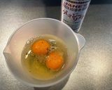 週末の鶏そぼろオムレツ作り方1写真