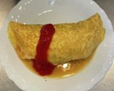 週末の鶏そぼろオムレツ作り方7写真