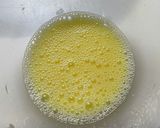 レンジで小松菜と卵の出汁煮(離乳食後期)作り方3写真