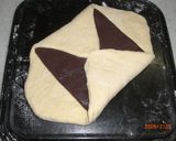 薩摩芋入り☆小豆マーブルパン作り方6写真