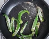 焼肉のタレでコク旨【オクラのマヨソテー】作り方4写真